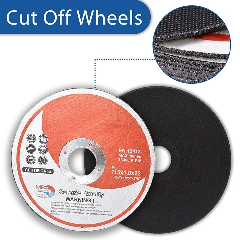 Angle Grinder Cutting Disc for Metal & Stainless Steel