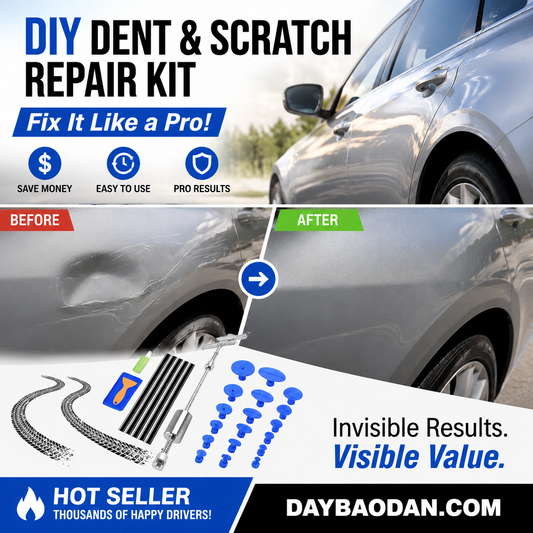 🏆LAST DAY SALE 50% OFF🔥T-Bar Puller Car Dent Repair Tool Kit