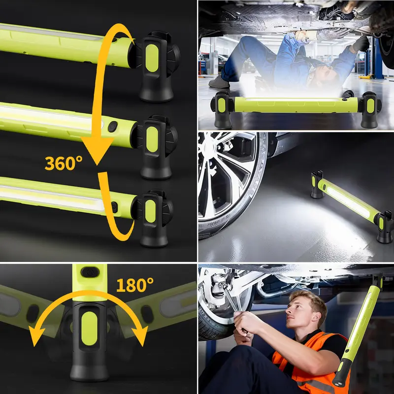 🔥HOT SALE🔥🏆50K+ SOLD! LED Work Light! 3000LM, magnetic & 5200mAh. Bright anywhere – grab yours! ✅