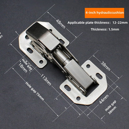 🔥Limited time 50% OFF 🔥Easy installation of bridge-shaped door hinges  -Cabinet hinges