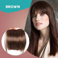 Seamless 3D Clip-In Bangs Hair Extensions