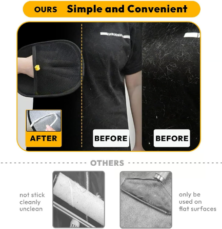 ⏳2025 Hot-Save 50%✨️Pet Hair Remover Electrostatic Gloves