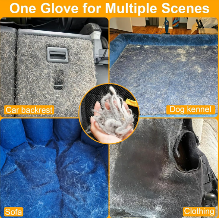 ⏳2025 Hot-Save 50%✨️Pet Hair Remover Electrostatic Gloves