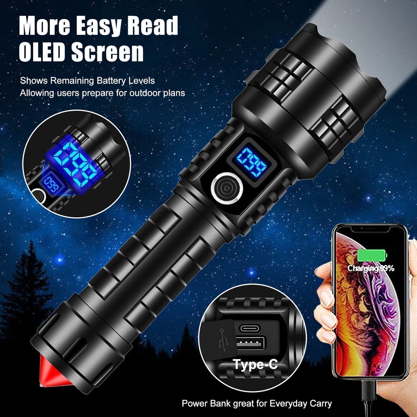 ✨Limited Time Offer✨The World’s Best  SUPER POWERFUL LED TORCH
