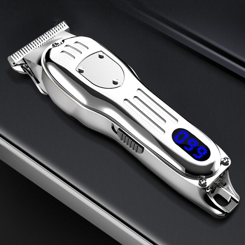 🔥HOT SALE - 50% OFF🔥Vintage Engraving LCD Digital Display Hair Clipper