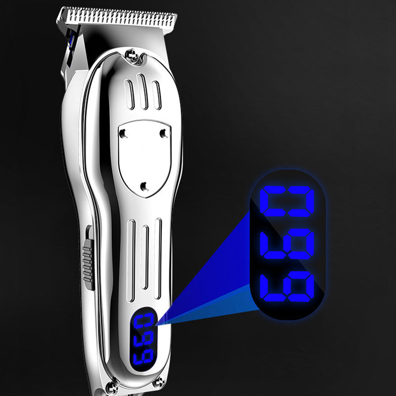 🔥HOT SALE - 50% OFF🔥Vintage Engraving LCD Digital Display Hair Clipper