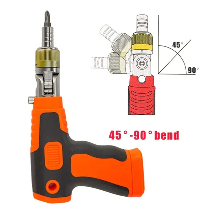 🔥Hot Sale 48% OFF🔥Magnetic Ratchet Screwdriver Set