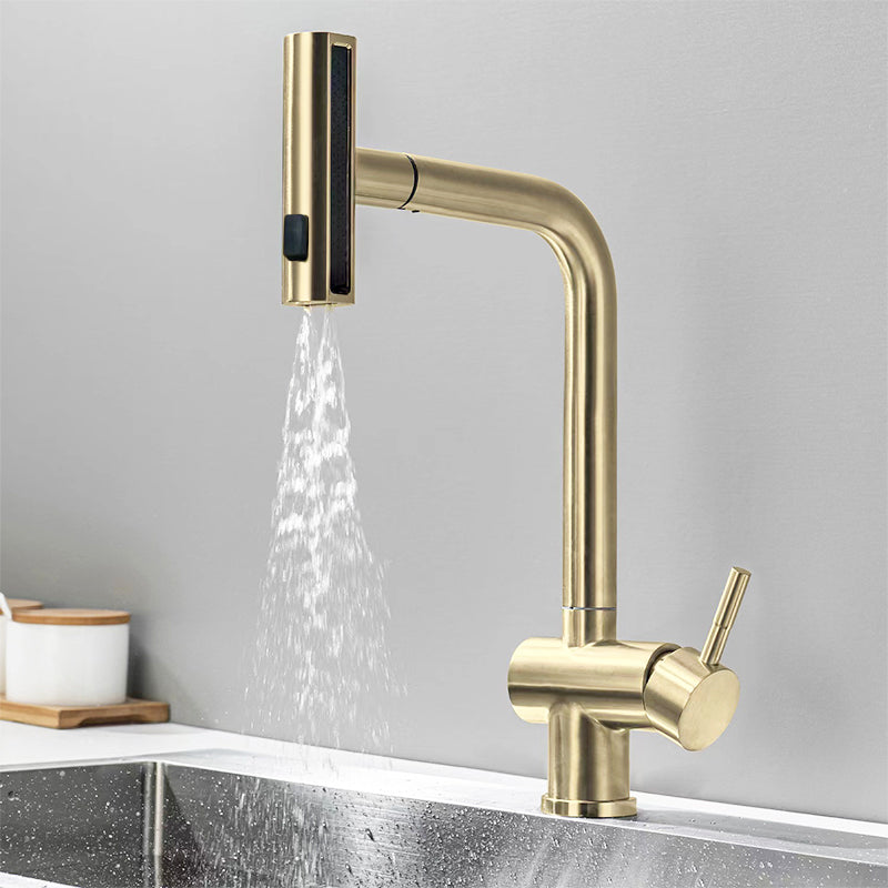 Kitchen Faucet with Pull-Down Sprayer