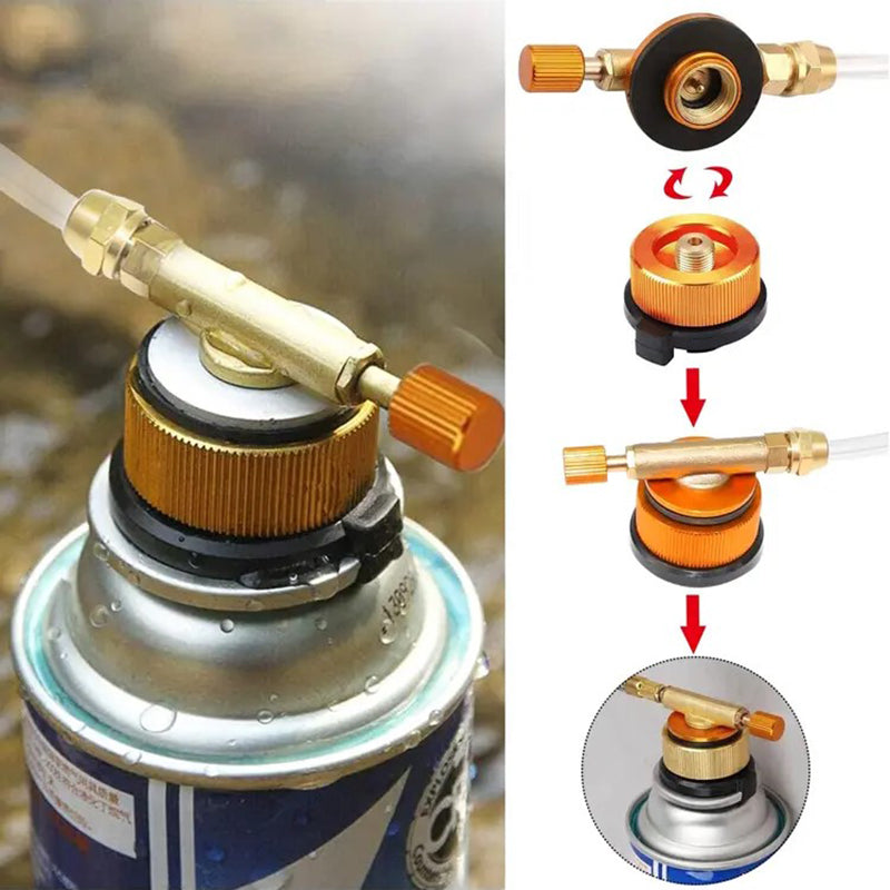 Outdoor Camping Gas Propane Cylinder Refill Adapter