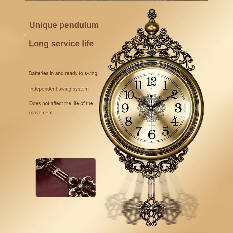 🔥 50 % OFF & Free Shipping 🔥 Vintage Pendulum Wall Clock