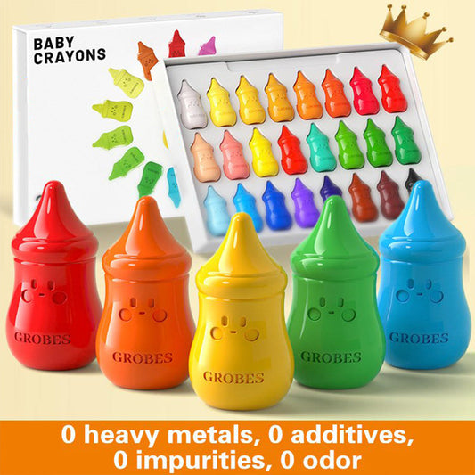 Toddlers Non-toxic Washable Crayons