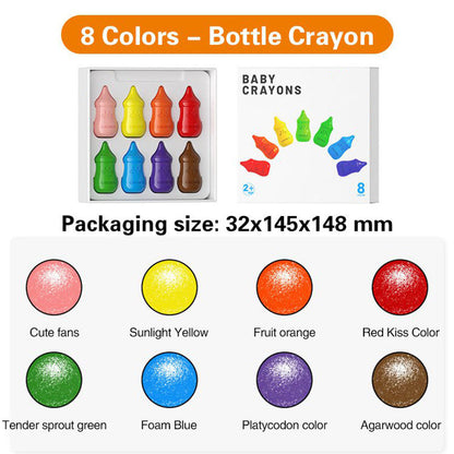 Toddlers Non-toxic Washable Crayons