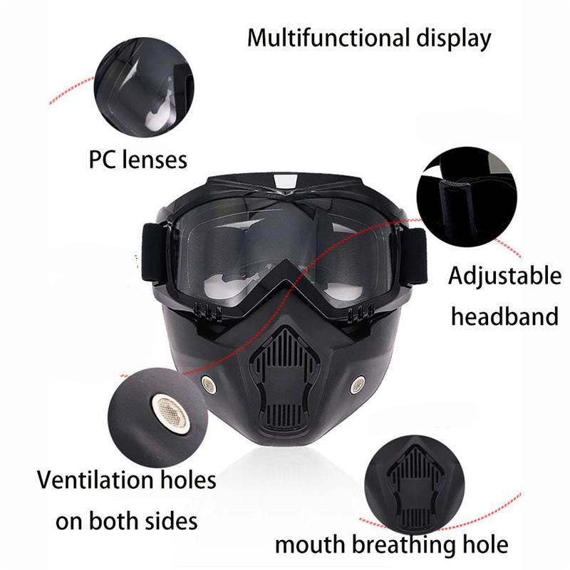 🔥 Half price for a limited time - Special mask for welding and cutting (anti-glare, UV radiation, dust protection)