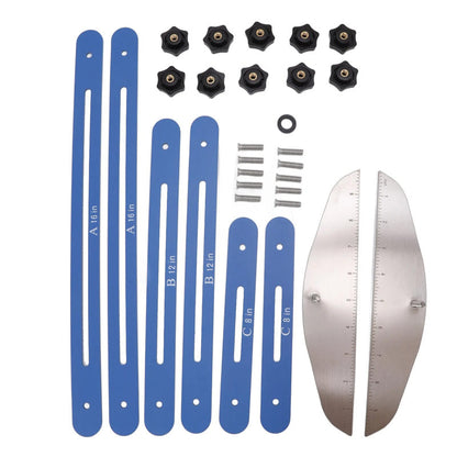 Stair Treads Gauge Template Tool