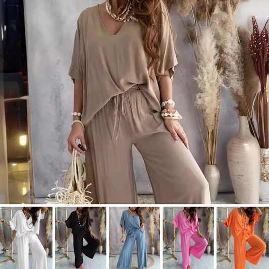 🔥2025 NEW SALES 🔥Casual, loose, solid color women's suit