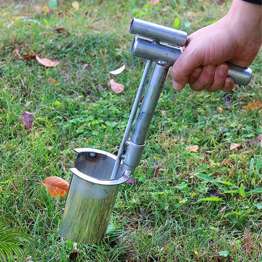 Plant and fruit tree seedling transplanter