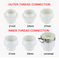 Universal Stretchable Extension Faucet with Filter