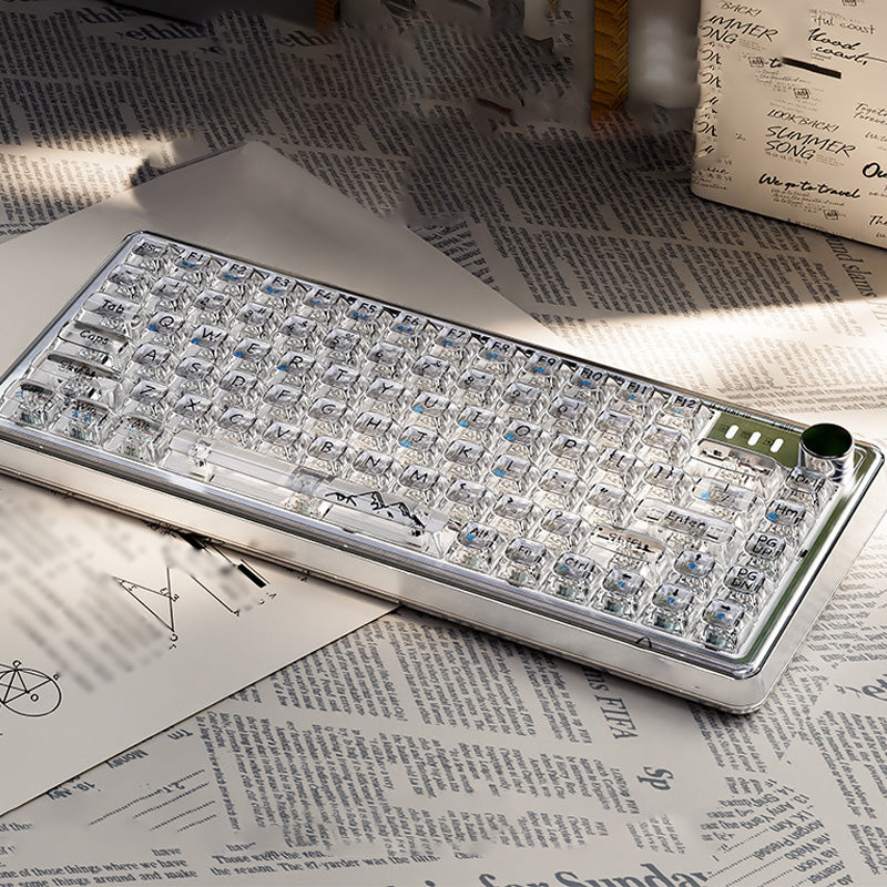 Universal Transparent Mechanical Keyboard with RGB Backlight✈️Free Delivery✈️