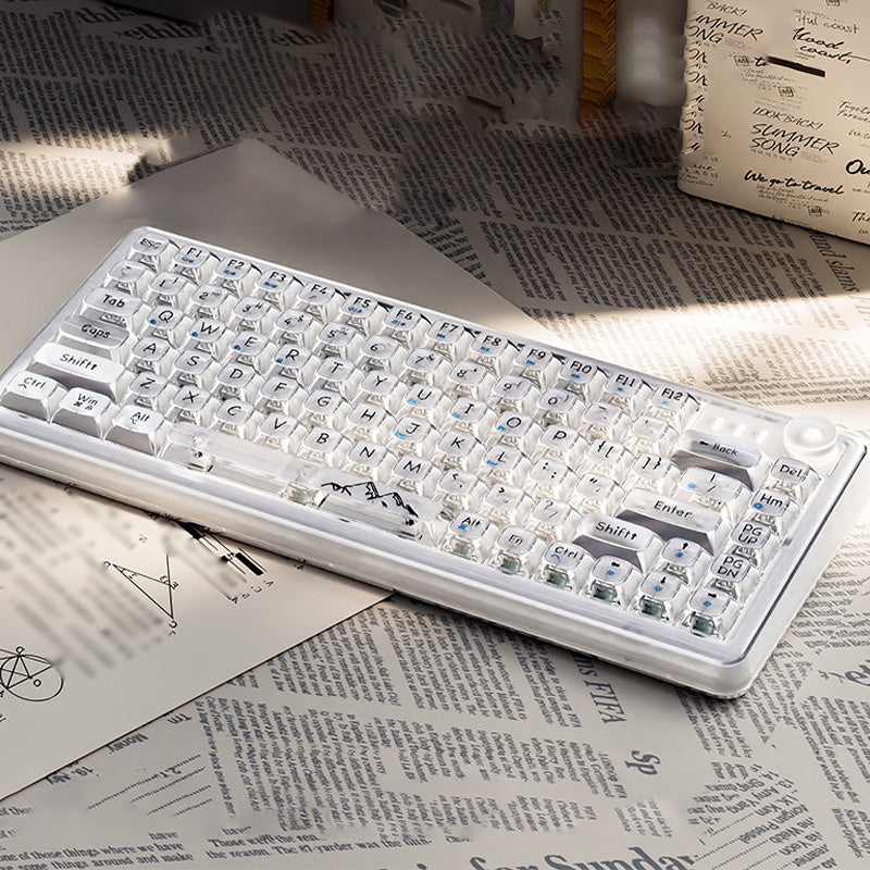 Universal Transparent Mechanical Keyboard with RGB Backlight✈️Free Delivery✈️