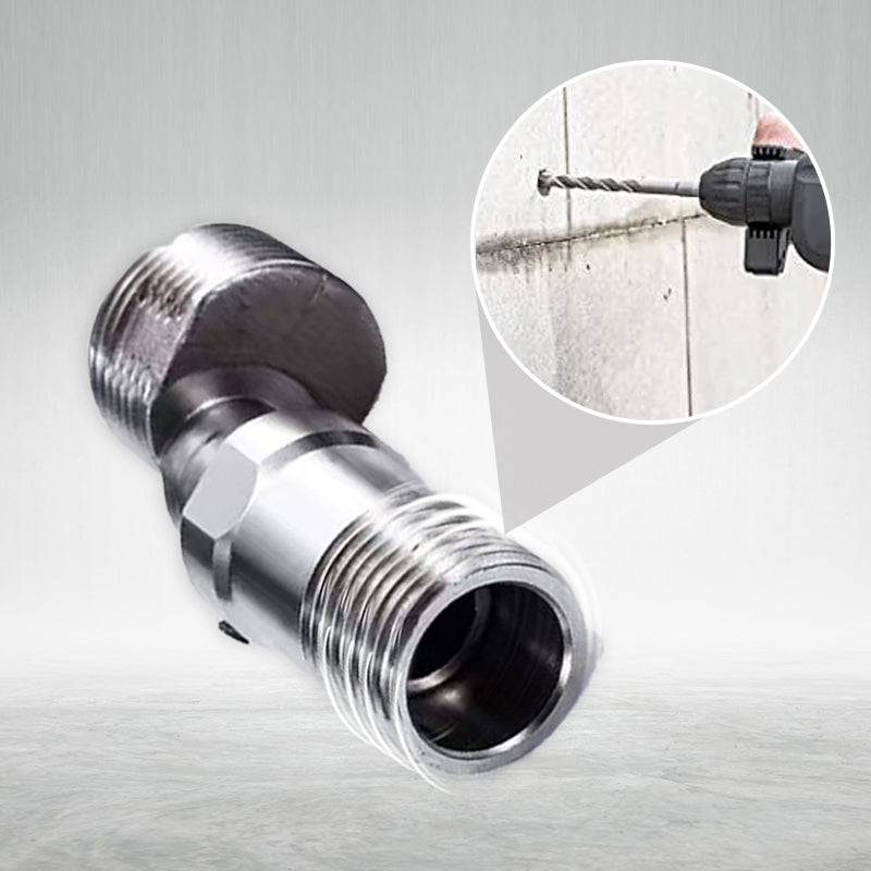 Eccentric Extendable Nipple for Thermostatic Shower Valve Installation