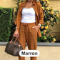 🍁Autumn New Releases🍁Women's cotton linen long sleeve blouse and pants set