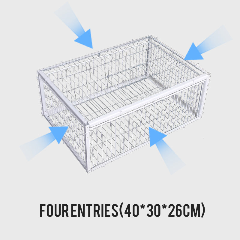 AutoTrap Bird Cage Rabbit Cage Mouse Cage - Enter Only, Do Not Leave