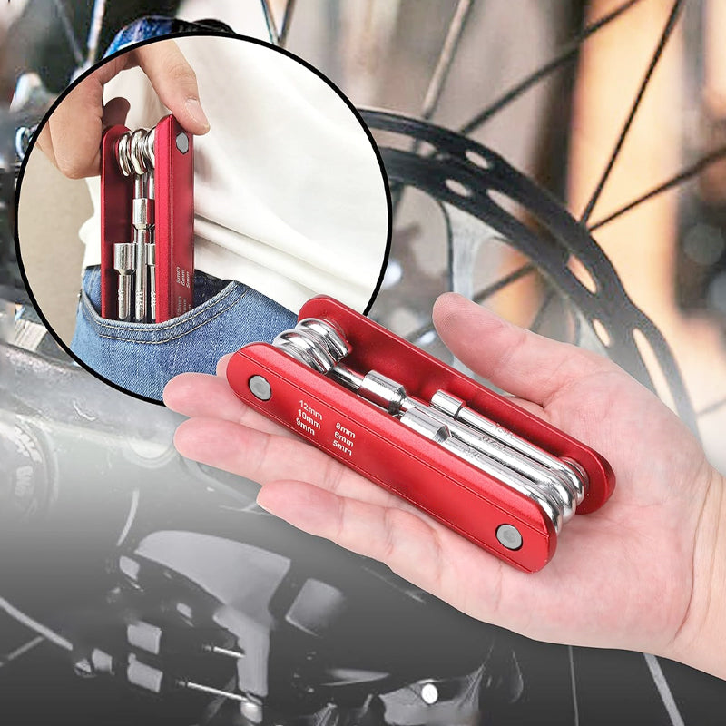 6 in 1 Folding Nut Driver Set