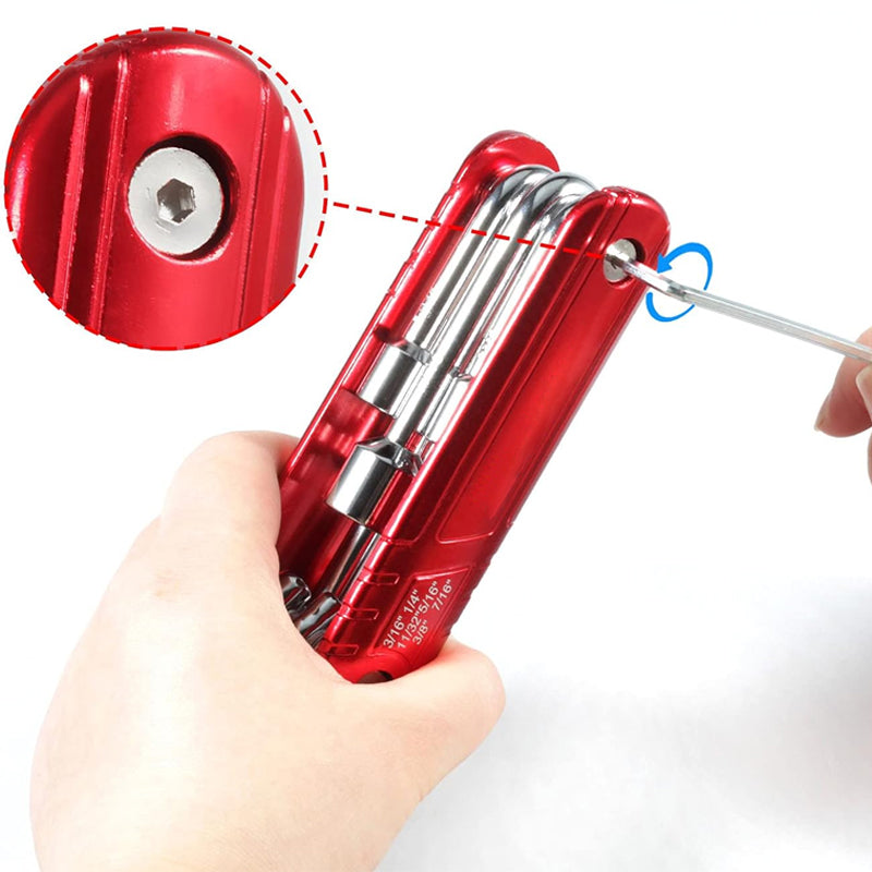 6 in 1 Folding Nut Driver Set