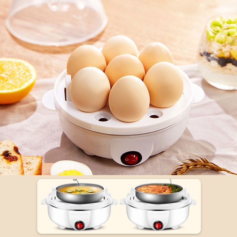 Multi-Function Household Mini Egg Steamer with Auto Power-Off