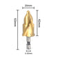 Step Drill Bit with Limit Swivel Groove