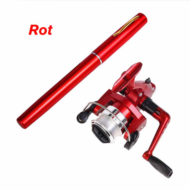 Portable Pen Style Ice Fishing Rod Set