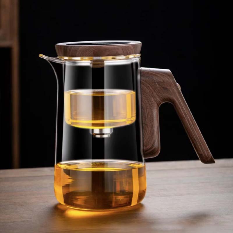 Semi-Automatic Water Guide Magnetic Teapot with Filter