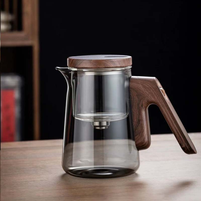 Semi-Automatic Water Guide Magnetic Teapot with Filter