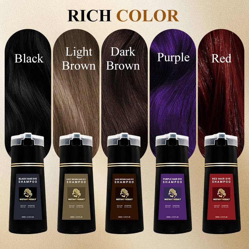 💥 Instant Result Hair Dye Shampoo