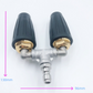 Stainless Steel Dual Turbo Nozzle for Pressure Washer