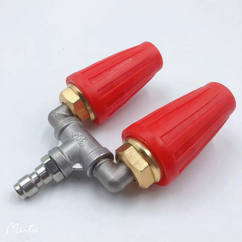 Stainless Steel Dual Turbo Nozzle for Pressure Washer