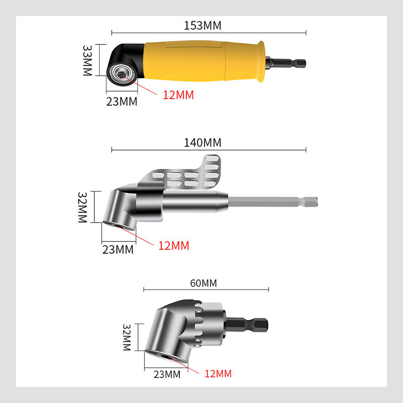 105 Degree Turning Electric Screwdriver Head