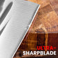 Stainless Steel Kitchen Knife with Ergonomic Handle