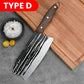 Stainless Steel Kitchen Knife with Ergonomic Handle