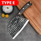 Stainless Steel Kitchen Knife with Ergonomic Handle