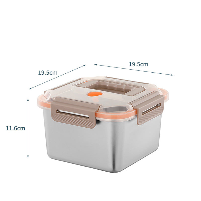 🔥Hot Sale🔥Portable Stainless Steel Crisper Box