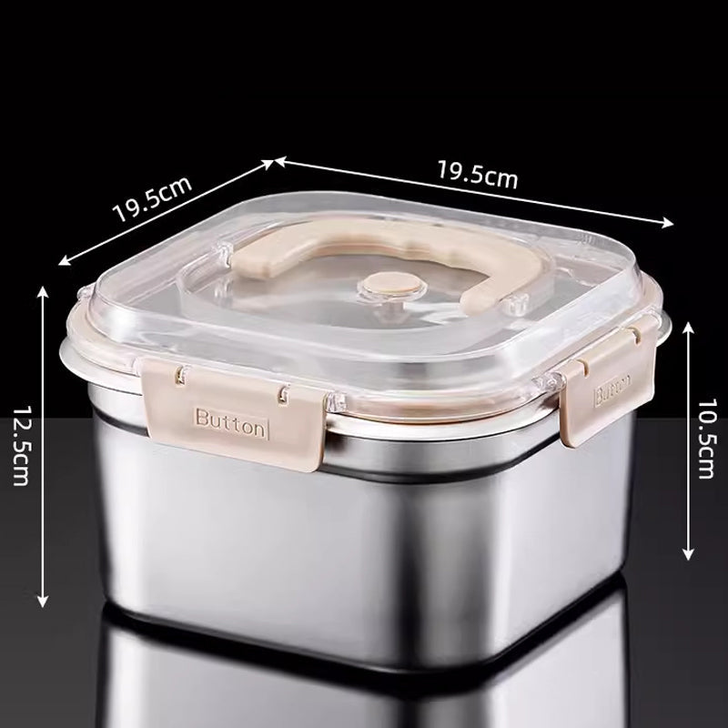 🔥Hot Sale🔥Portable Stainless Steel Crisper Box