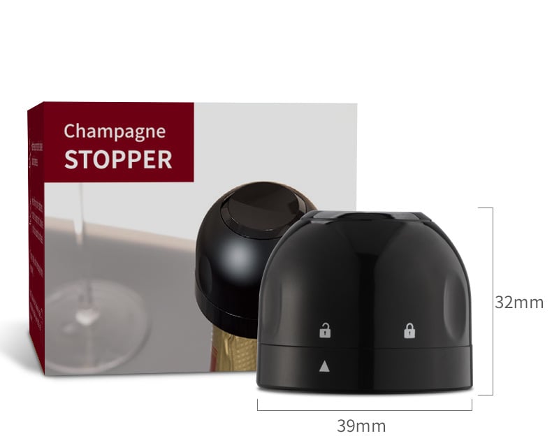 Wine Beer And Champagne Stoppers Sealed With Silicone🎁