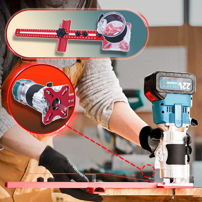 4 in 1 Router Milling Groove Bracket with Base – misolikeo