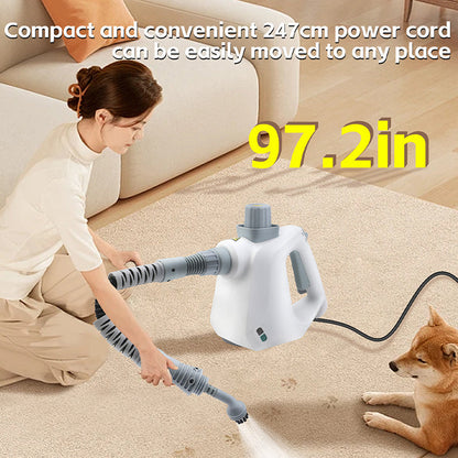 Multipurpose Handheld Steam Cleaner Set for Home