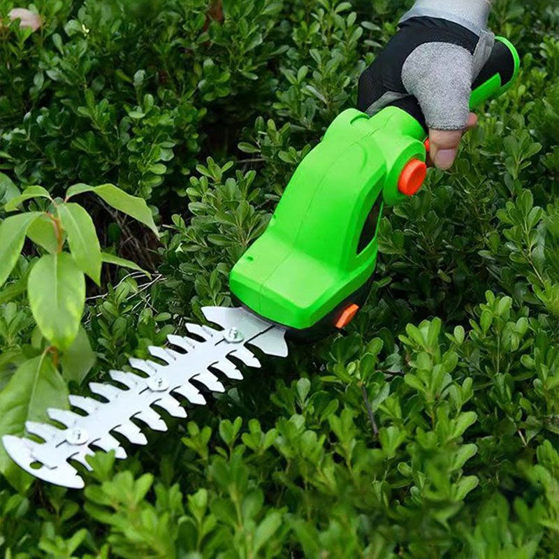 Handheld Cordless Grass Shear & Shrubbery Trimmer 2 in 1