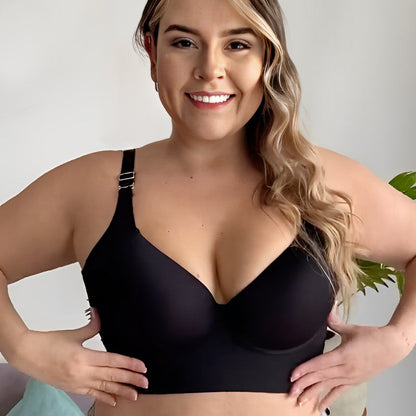 Deep Cup Bra Hide Back Fat With Shape Wear Incorporated