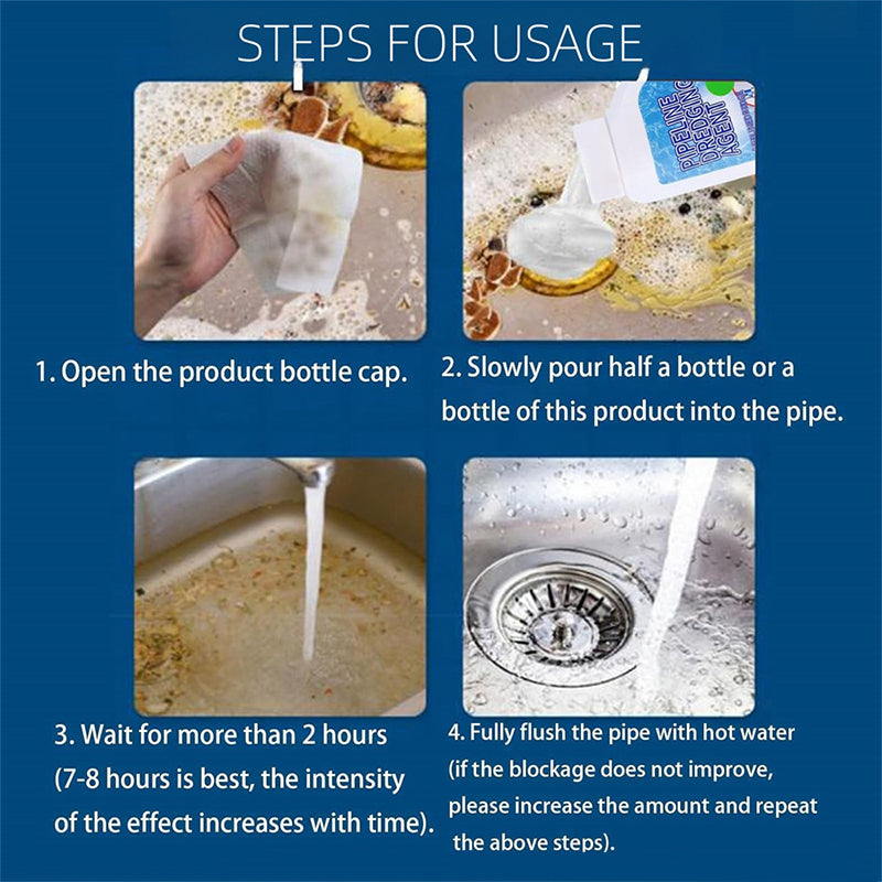 🔥Multi-Use Powerful Anti-Clog Drain Cleaner