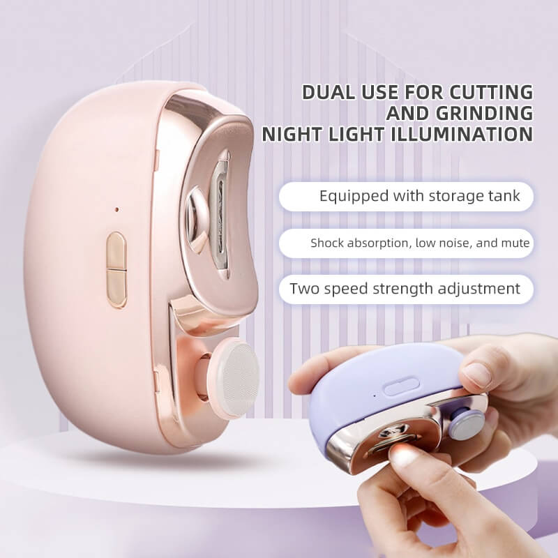 🎁 Hot Sell 🔥3 in 1 Automatic Electric Nail Clipper with Polishing【Safe and convenient】