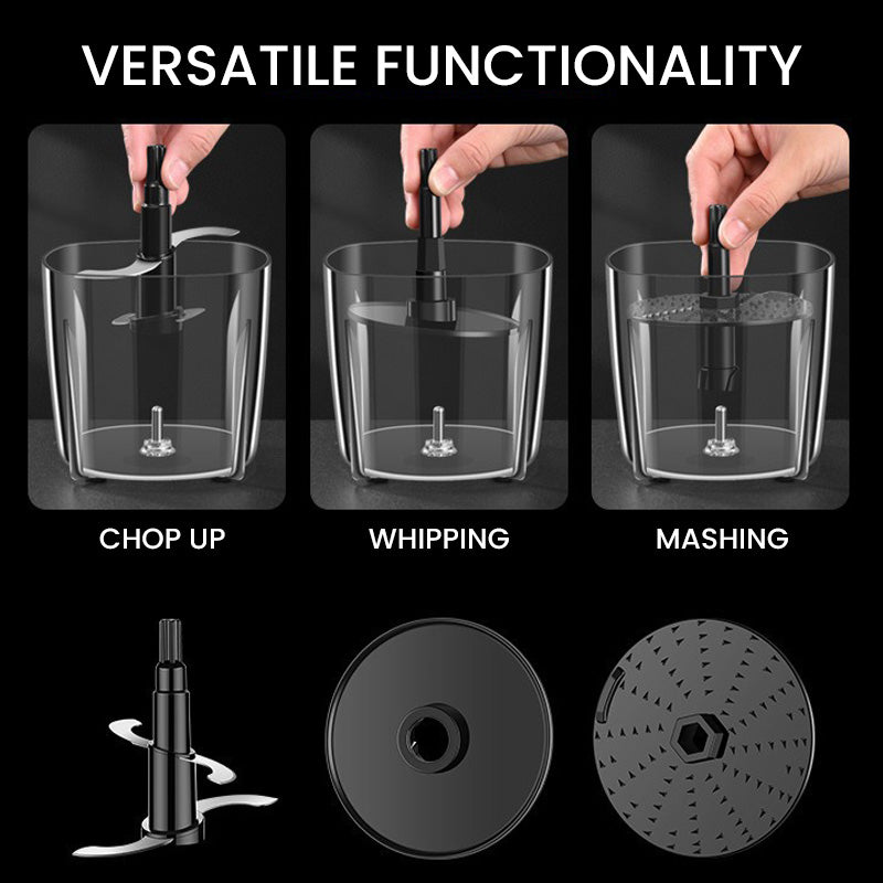 Multifunctional Electric Food Processors with Meat Grinder